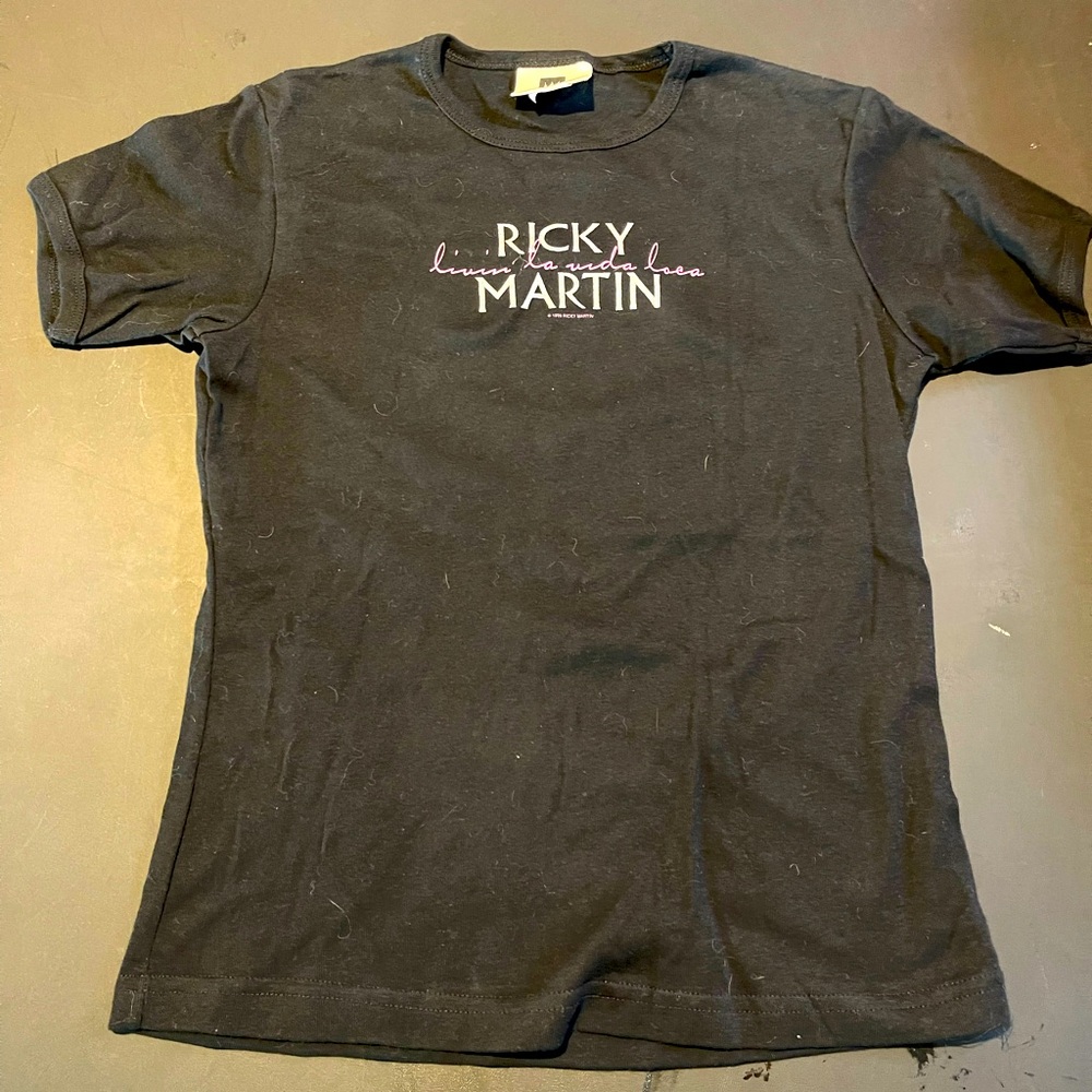 Vintage Ricky Martin Ladies Tour T-Shirt